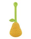 Bluelans Silicone Pear Tea Leaf Strainer Herbal Spice Infuser Teacup Teapot Filter