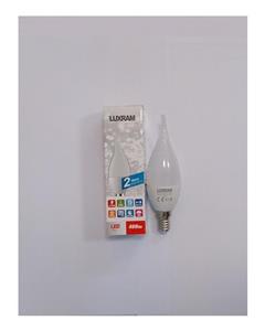 Luxram بسته 10 عددی لامپ ال ای دی شمعی اشکی 5 وات صدفی 