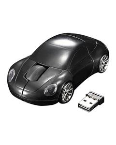 ماوس Bluelans Racing Car Shaped 2.4GHZ Wireless Optical Mouse/Mice USB 2.0 For PC Laptop Black