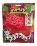 Banibo شمع تولد مدل Happy Birthday Worm01