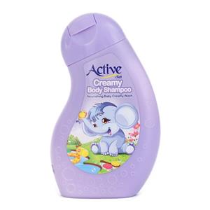 شامپو بدن بچه اکتیو 250 گرم Active Yellow Body Shampoo For Kids 250g