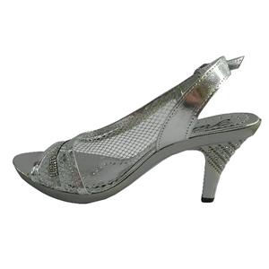 کفش مجلسی زنانه مدل Paris silver01 