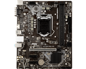 مادربورد ام اس آی مدل H310M PRO-VH MSI H310M PRO-VH LGA 1151 Motherboard