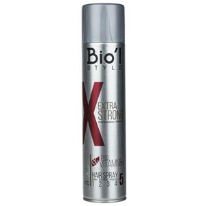 اسپری حالت دهنده مو با قدرت نگاه دارندگی بالای بیول 500 میل Biol Extra Strong Hair Styling Spray