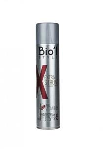 اسپری حالت دهنده مو با قدرت نگاه دارندگی بالای بیول 500 میل Biol Extra Strong Hair Styling Spray