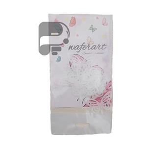 ویفر پیپر پروانه ای سفید 20 عددی