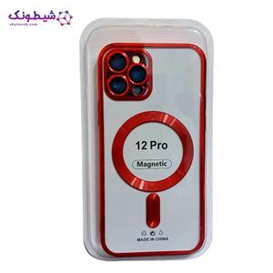 گارد مگ سیف آیفون 12 پرو رنگ قرمز