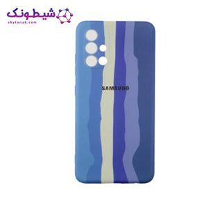 قاب سیلیکونی اورجینال سامسونگ a51 رنگین کمانی