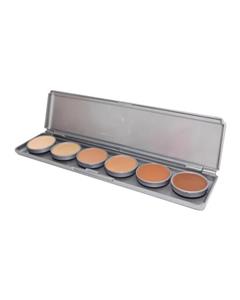 U3F پالت کرم گریم 6 رنگ یوتری اف حاوی آلوئه ورا