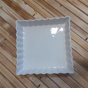 ظرف تارت سرامیکی مربع