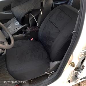 روکش صندلی پراید 111و141 رنگ مشکی پارچه برزنت جودون سنگین .
