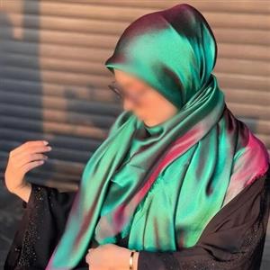روسری بامبو (طرح ساده مات و براق) سبک و خنک