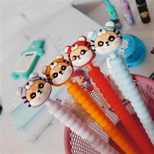 اتود فانتزی سیلیکونی ببری در چهار رنگ قرمز یاسی نارنجی ابی