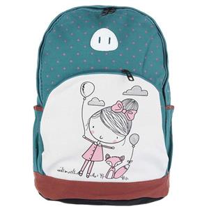 کوله پشتی دخترانه kekemi مدل 5875-مدرسه 5875Backpack