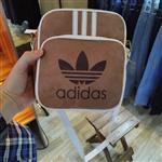 کیف دوشی رنگ کالباسی طرح آدیداس adidas