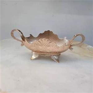 کشکول دکوری سیلور آسنا ترکیه برند اورجینال در دو رنگ خاص طلایی و نقره ای