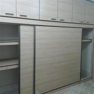 کمد ریلی دیواری  جنس ملامین پویا