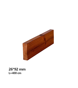 چوب ترموود سورنا دکور با ضخامت 26 mm