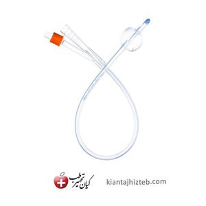 کاتتر فولی دو راه سوپا لاتکسی با شیر فنری سایز 20
