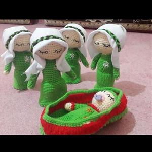 عروسک بافتنی محرمی