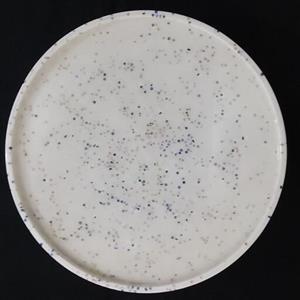 شیرینی خوری سفید پایه دار 