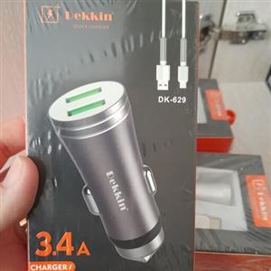 شارژر فندکی  DekkinTPC مدل DK-629