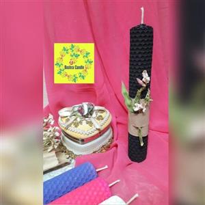 شمع بیزوکس (موم عسلی) مشکی