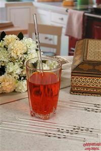 نی شربت شیشه ای