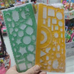 شابلون دو عددی طرح دار 20 سانتی ژله ای