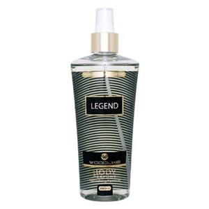بادی اسپلش مردانه وودلایک مدل Legend حجم 250 میلی لیتر