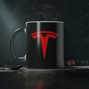 ماگ حرارتی Tesla Logo Red 
