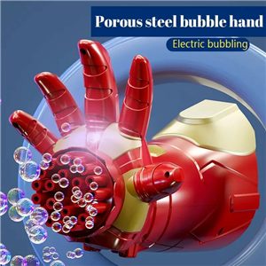 دستکش آیرومن حباساز باطری خور مدل BUBBLE IRON MAN 