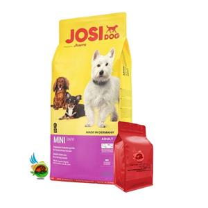 غذای خشک سگ بالغ نژاد کوچک جوسی داگ جوسرا ‌Josera Josidog Mini Adult وزن ۱ کیلوگرم ( بسته بندی ملودی مهربانی ) 