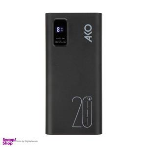 پاوربانک آکو مدل AP-1 ظرفیت 20000 میلی آمپر ساعت