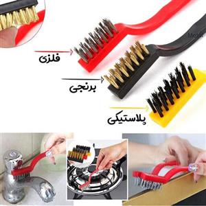 فرچه 3 عددی گاز سایز کوچک