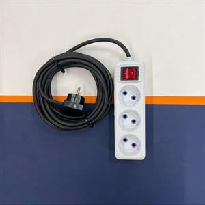 سه راهی برق پیکو مدل کلید دار طول 35 متر