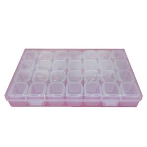 جعبه خیاطی نظم دهنده منجوق ۲۸ خانه