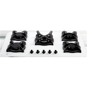 اجاق گاز شیشه ای درسا مدل آنا 5 شعله DG2104-5M سفید