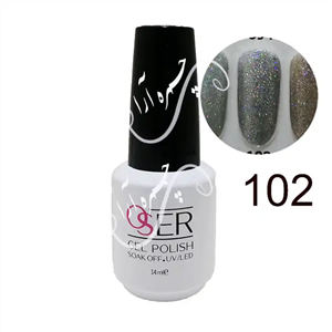 لاک ژل ناخن اوسر شماره 102 OSER GEL PULISH