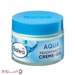 کرم ژل مرطوب کننده صورت باله آ مدل aqua حجم 50 میل