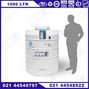 مخزن 1000 لیتری تک لایه عمودی کوتاه