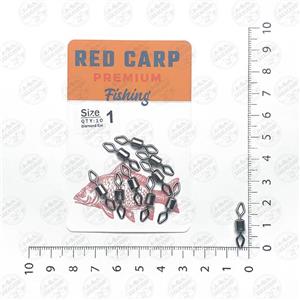دوراهی RedCarp Diamond بسته ۱۰ عددی سایز ۱ 