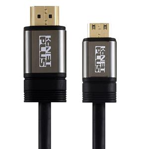 کابل  HDMI2.0 to Mini کی نت پلاس مدل KP-HC174 به طول 1.8 متر KNETPLUS KP-HC174 HDMI to Mini HDMI Cable 1.8m