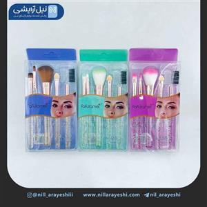 براش پنج تیکه دسته اکلیلی جعبه دار فافولامی