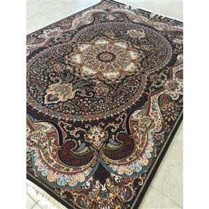 فرش عمارت طرح چیچک رنگ ابی 700 شانه استاندارد 