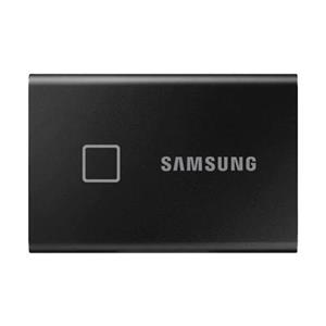 SAMSUNG T7 Touch Portable SSD 2 TB USB 3.2 Gen.2 External Metallic Black (MU-PC2T0K/WW) ارسال 10 الی 15 روز کاری Samsung 2TB 