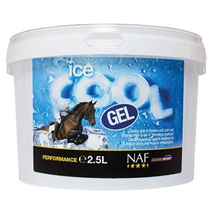 مکمل اسب آیس کول ژل  برند NAF وزن 2/5 لیتر