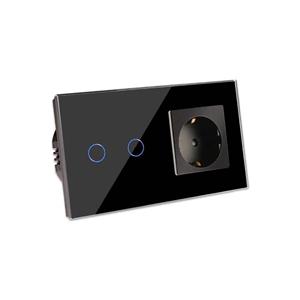 پریز و سوییچ مدرن لمسی LED