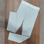 شلوار راحتی دخترانه برای سنین 7تا 8 سال در دو رنگ سبز و خاکستری ساخت بنگلادش به سفارشRiver Island انگلیس 