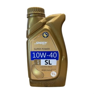 روغن موتور خودرو اسپیدی سوپر پاور مدل 10w40 SL یک لیتری